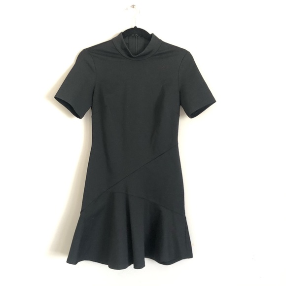 Laced Back High Neck Mini Dress - Picture 1 of 4